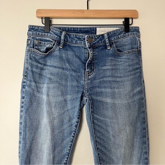 Treasure and Bond Raw Hem Skinny Jeans 27 - Picture 4 of 12